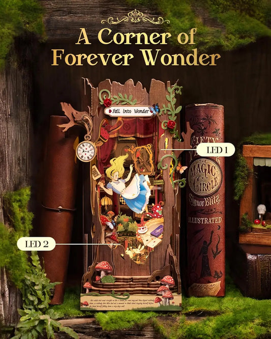 Book Nook Kits Fall into Wonder DIY