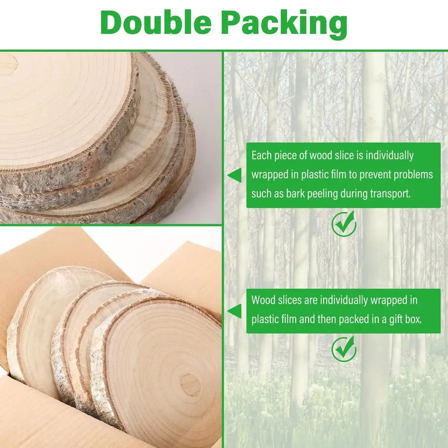 Wood Slices For Centerpieces