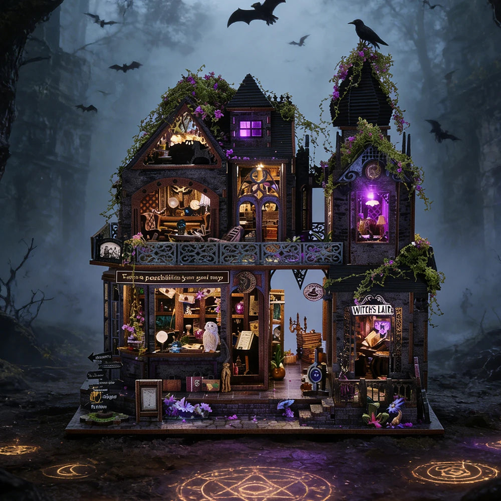 Magic Castle 3D DIY Wooden Book Nook