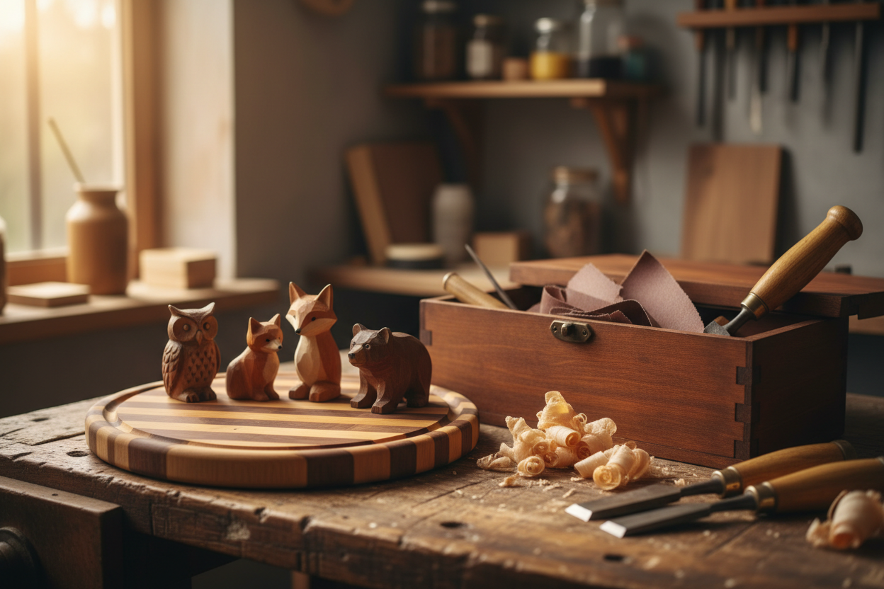 Wood Crafts DIY Projects