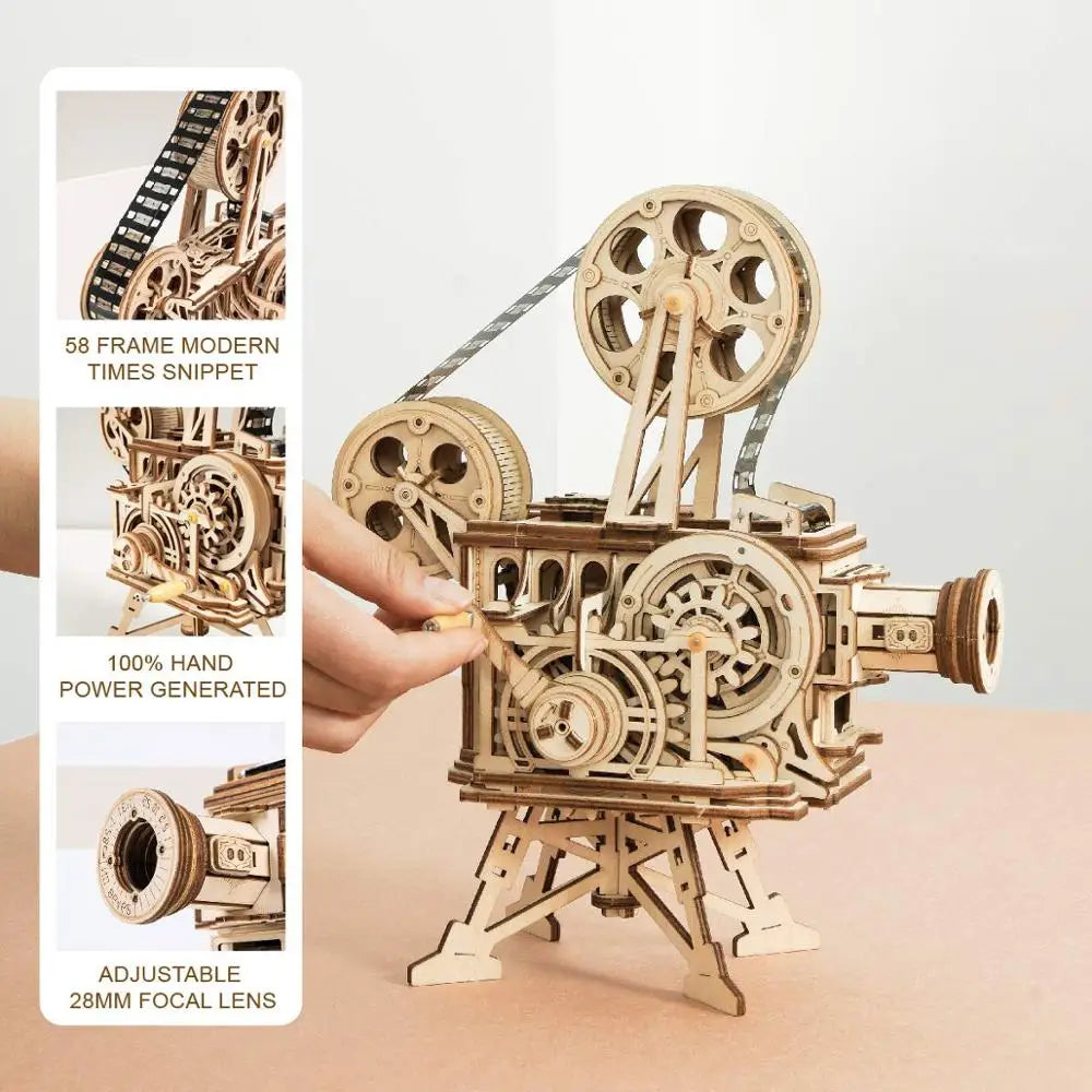 Robotime ROKR Hand Crank Projector