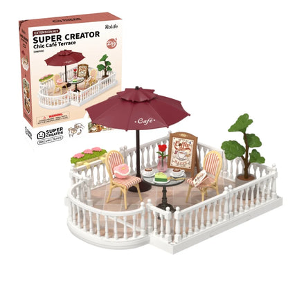 DIY Miniature Dollhouse Kit with Accessories