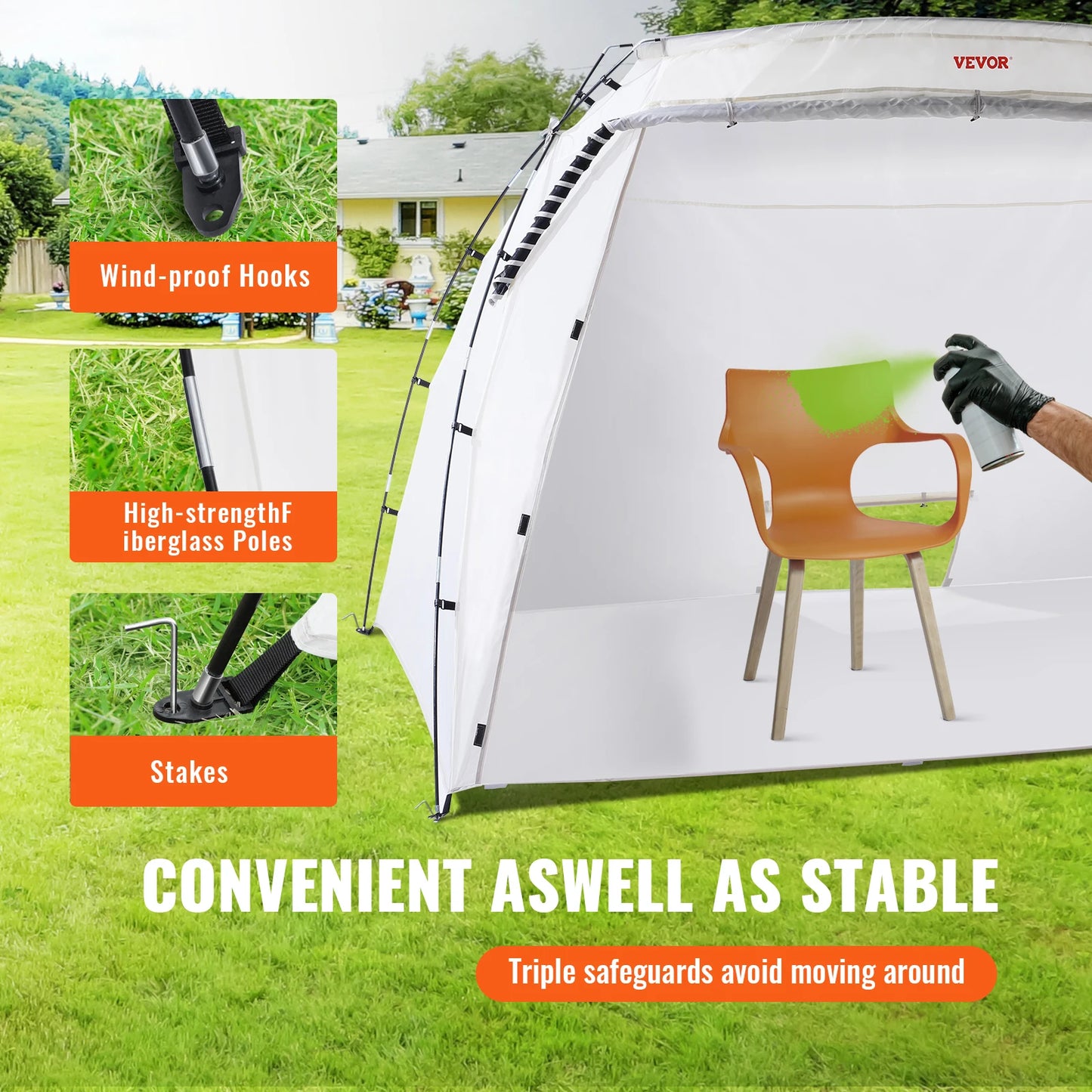 Portable Paint Booth Shelter