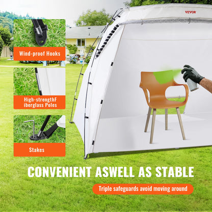 Portable Paint Booth Shelter