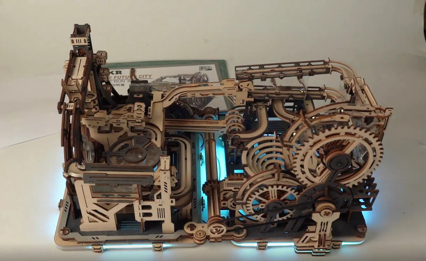 Electric Marble Run with Light 3D Puzzle