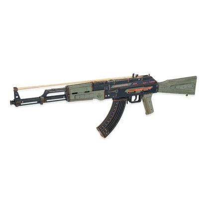 3D Wooden Puzzle Toy Rifle Model Kits
