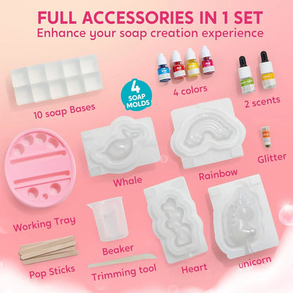 Unicorn Soap Making Kit Girl Crafts