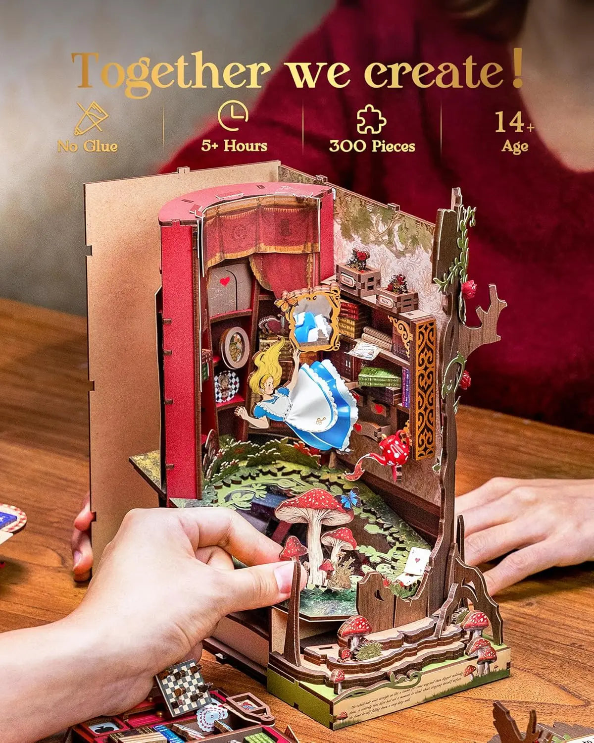Book Nook Kits Fall into Wonder DIY