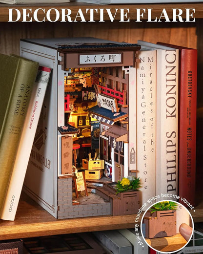 Robotime Sakura Wine Alley DIY Booknook