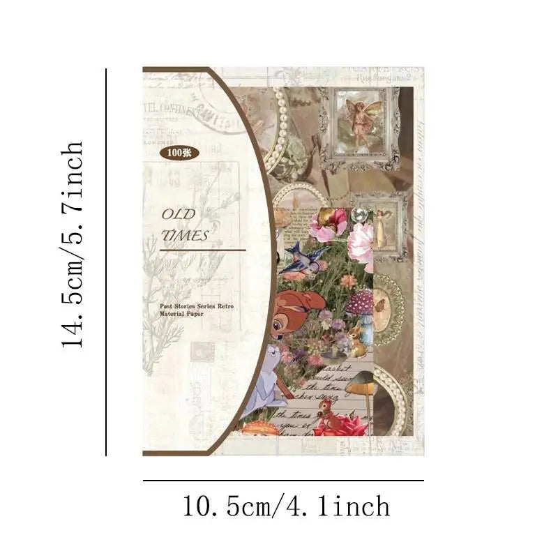 Vintage Series Scrapbooking Material