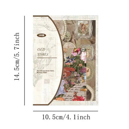 Vintage Series Scrapbooking Material