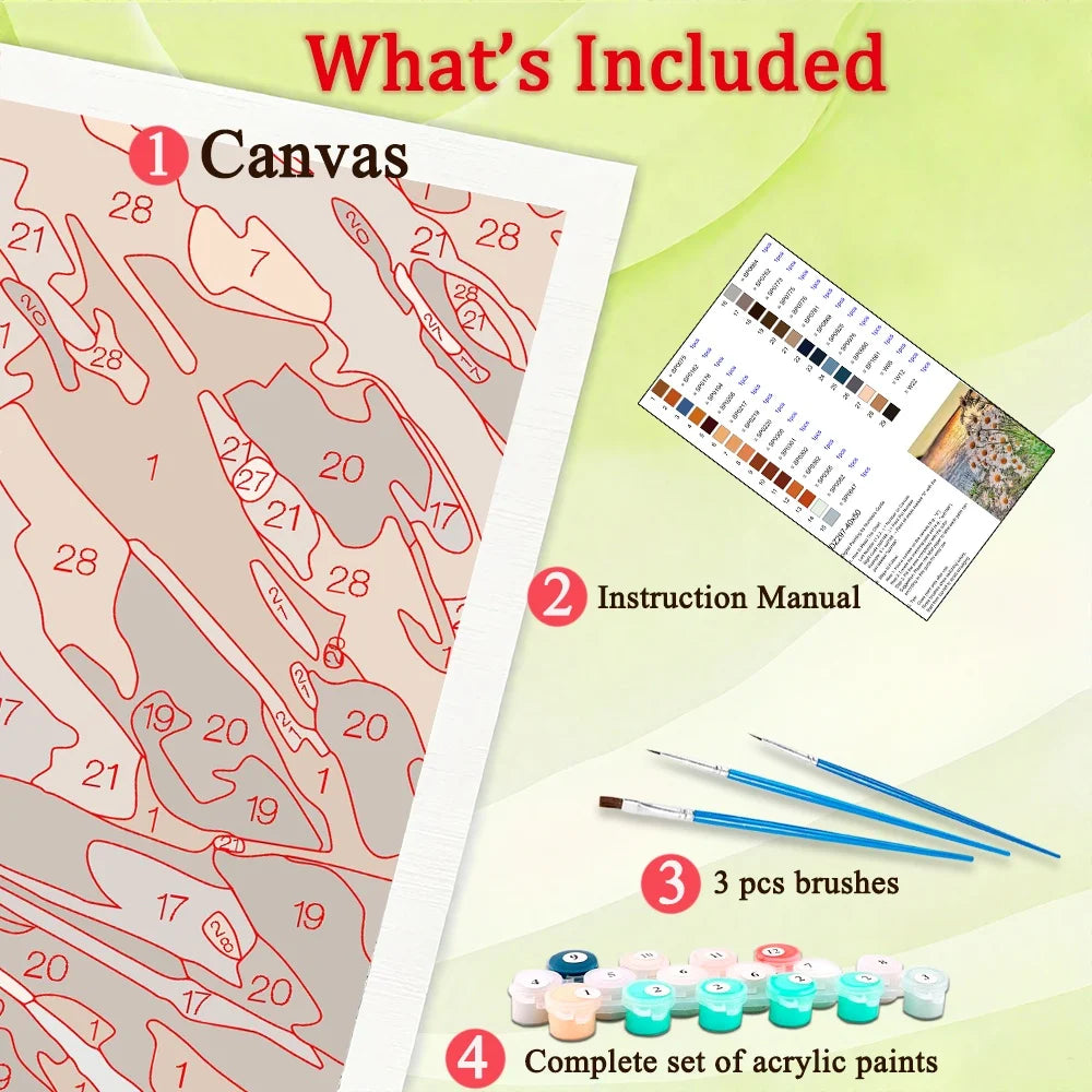 Canvas Paint By Numbers