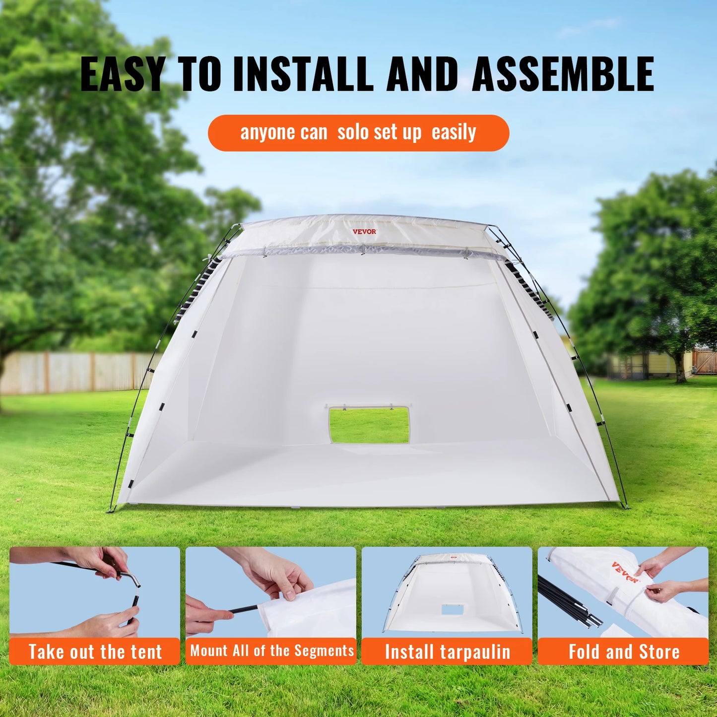 Portable Paint Booth Shelter