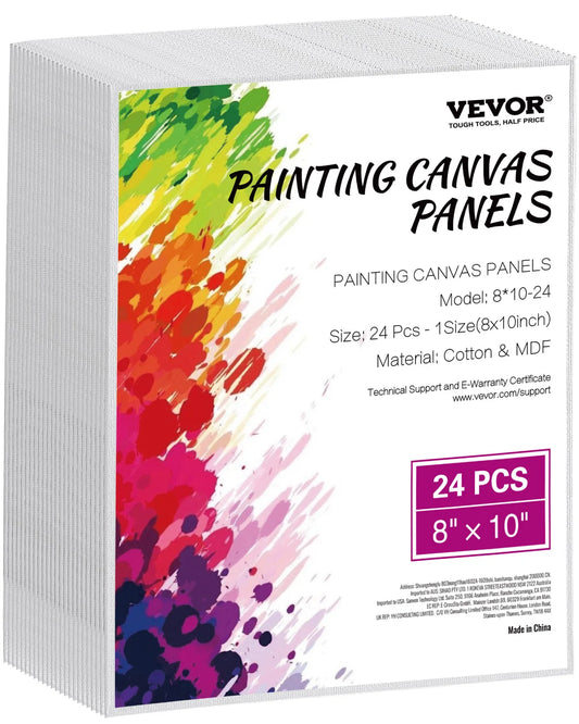White Canvas Painting Boards