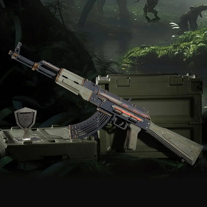 3D Wooden Puzzle Toy Rifle Model Kits