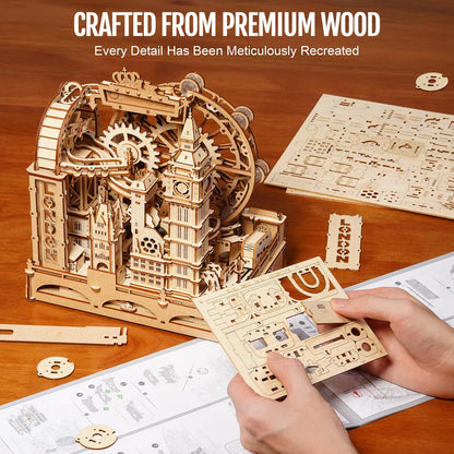 Marble Travel London Marble Run Wooden Puzzle
