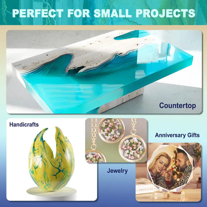 Professional 500ML Clear Epoxy Resin Kit