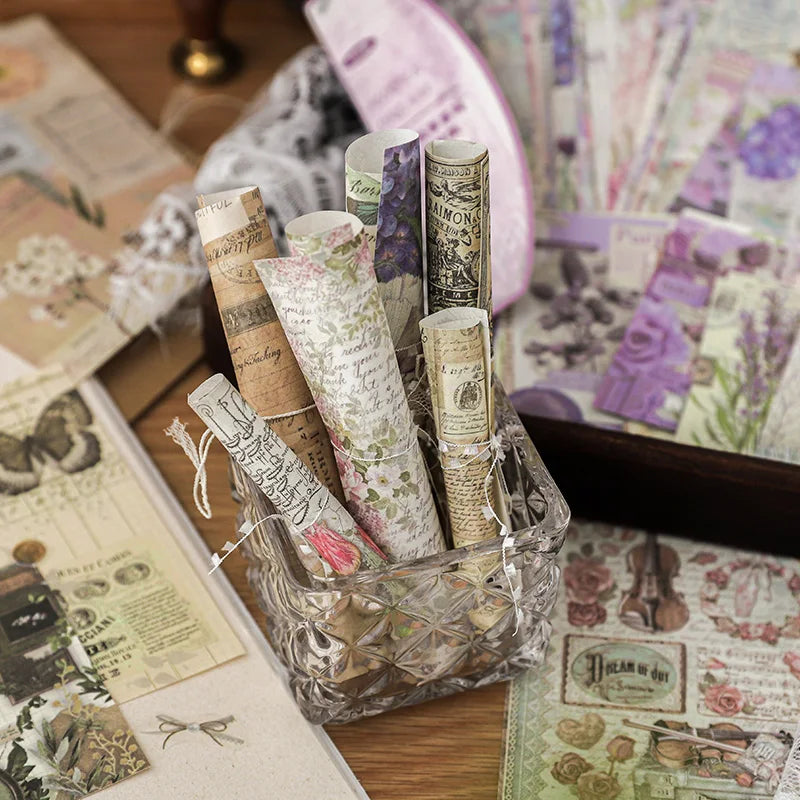 Vintage Series Scrapbooking Material