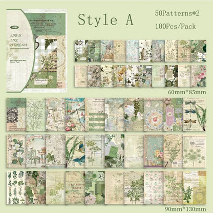 Vintage Series Scrapbooking Material
