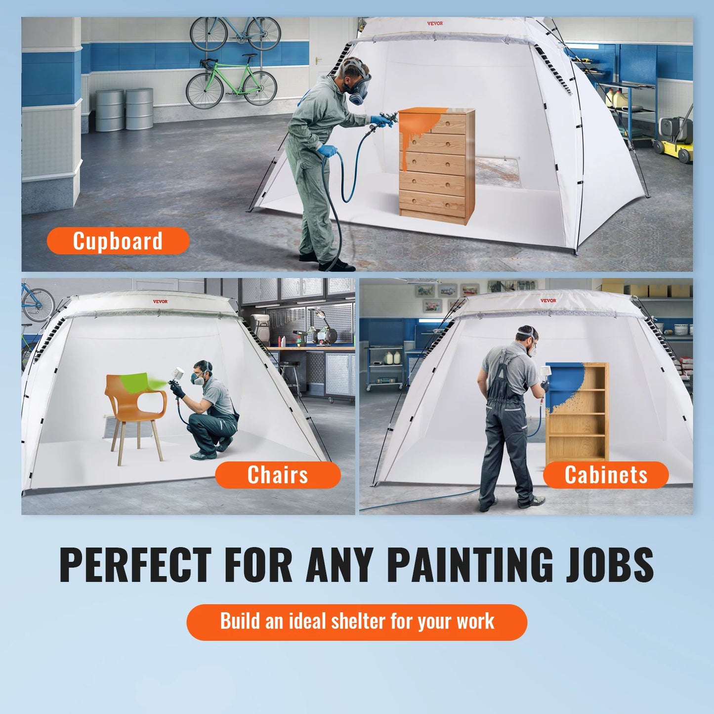 Portable Paint Booth Shelter