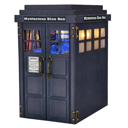 Mysterious Telephone Booth DIY Wooden Puzzle
