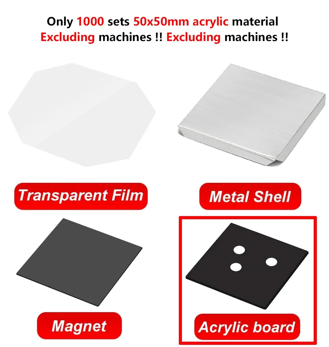 Fridge Magnet Button Making Machine