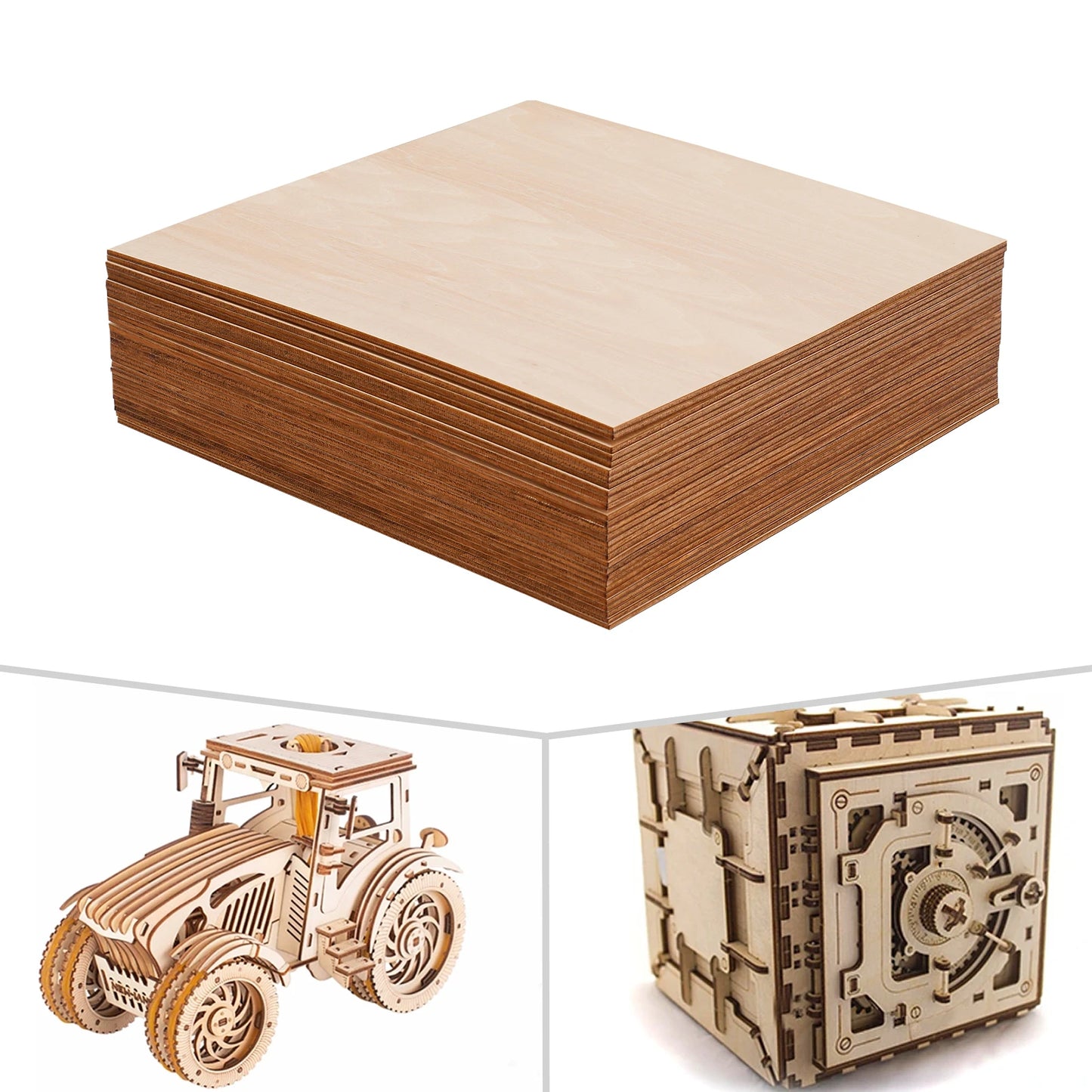 30Pcs Basswood Sheets