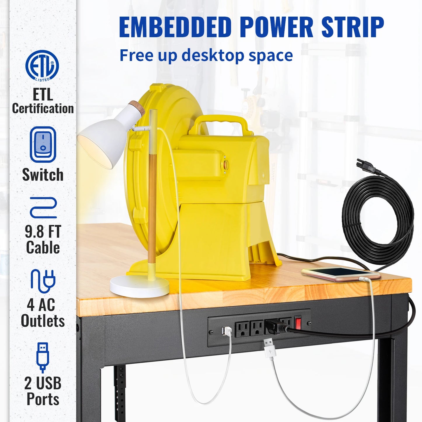 72cm Woodworking Workbench
