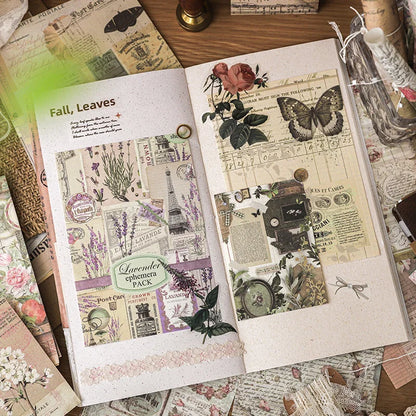 Vintage Series Scrapbooking Material