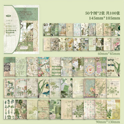 Vintage Series Scrapbooking Material