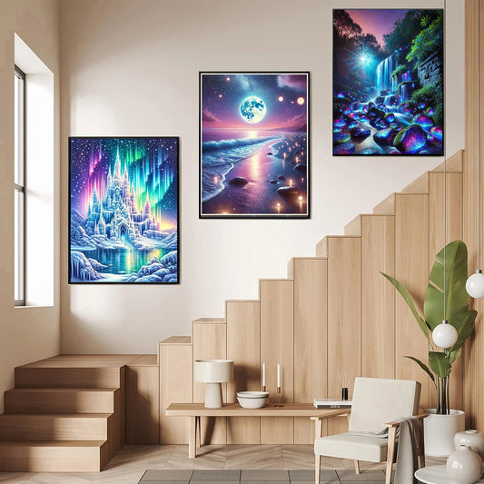 6 Patterns Diamond Painting Art Kit