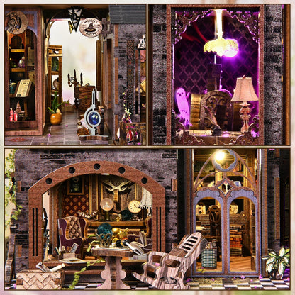 Magic Castle 3D DIY Wooden Book Nook