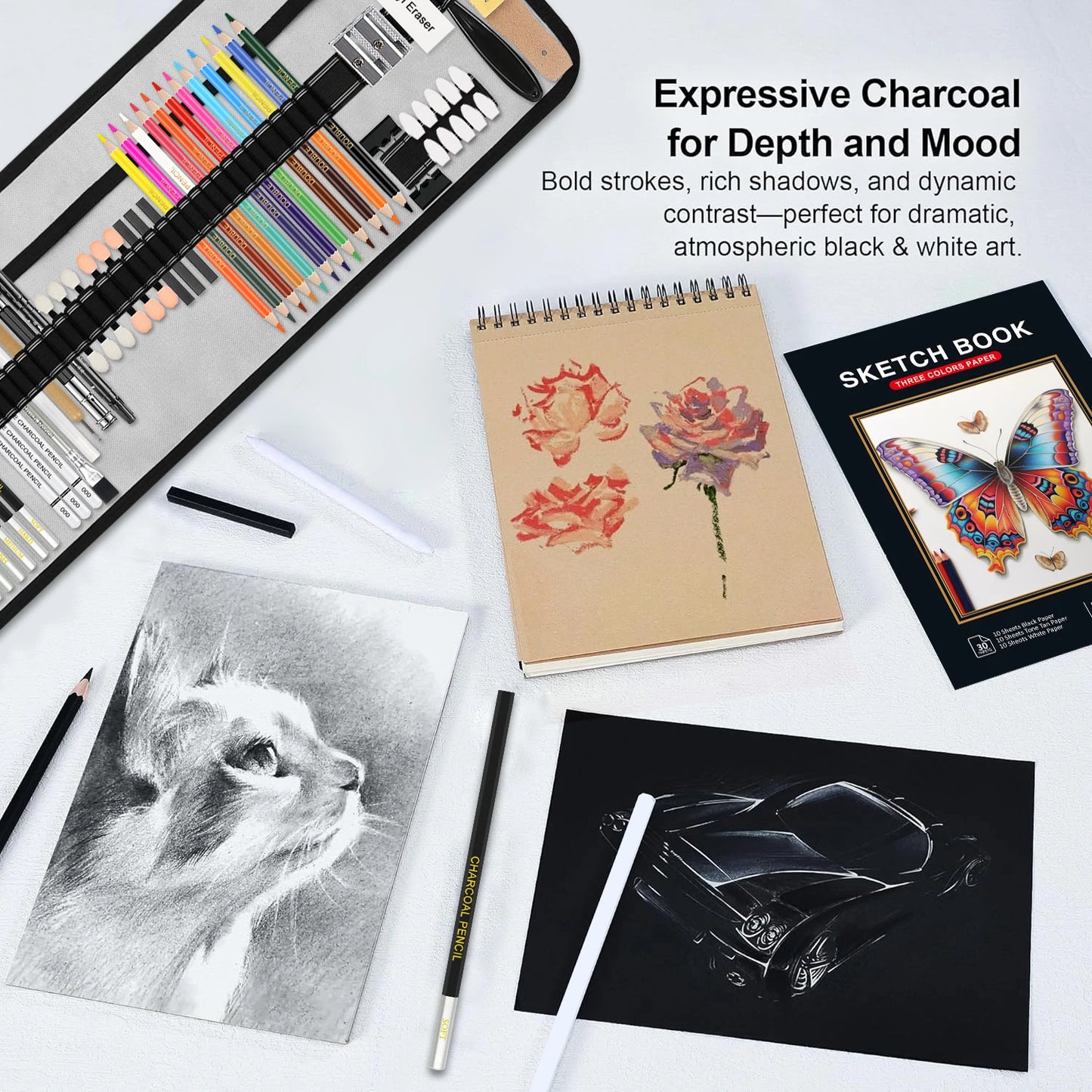 Art Tool Kit Professional Art Supplies Set