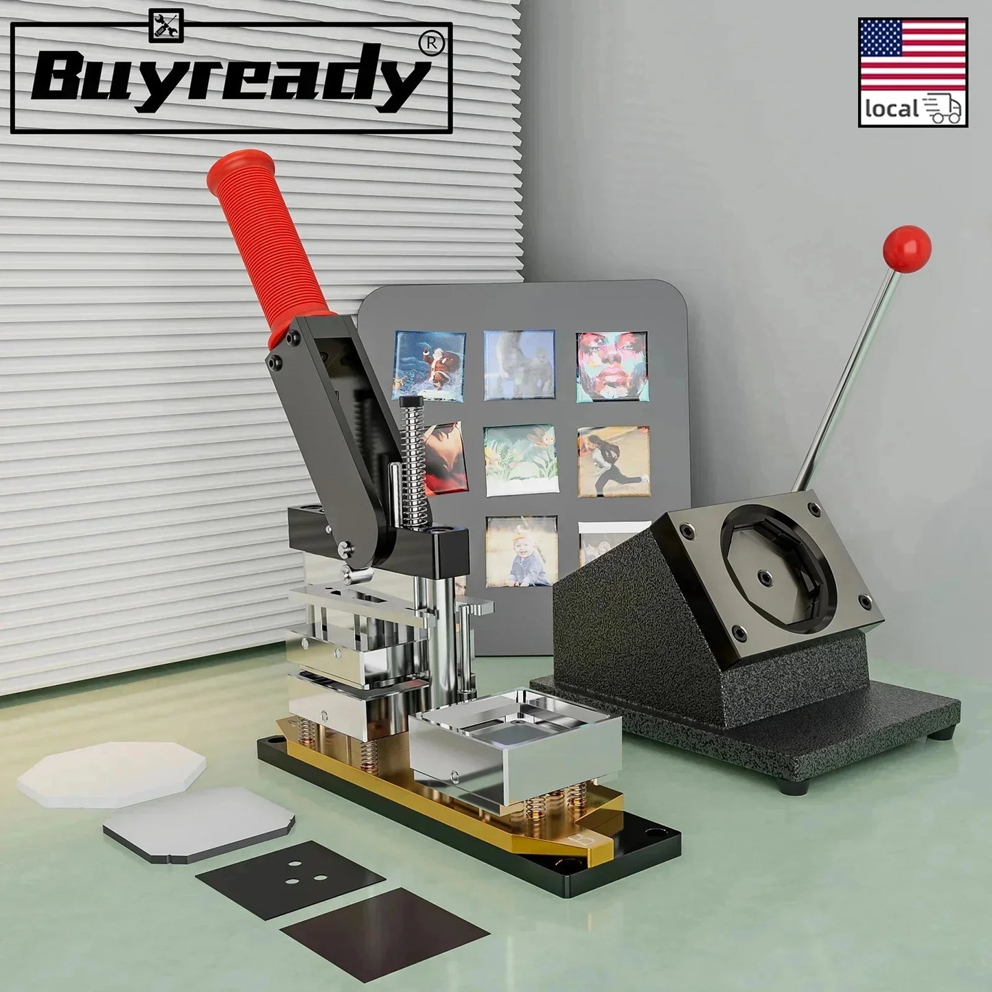 Fridge Magnet Button Making Machine