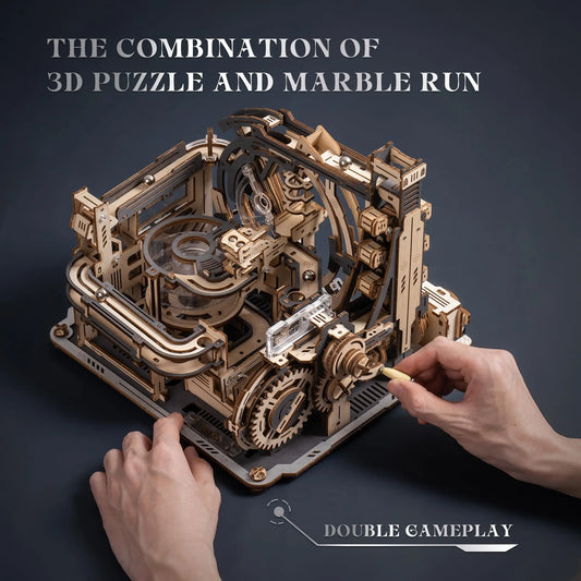 Electric Marble Run with Light 3D Puzzle