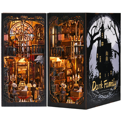 Halloween Bookshelf Dollhouse Model Bookend