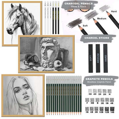 Art Tool Kit Professional Art Supplies Set