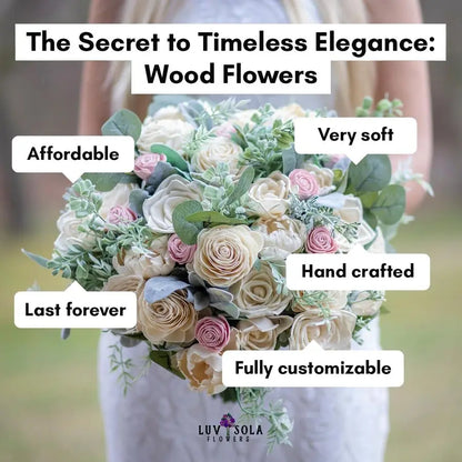Wood Raw Flowers