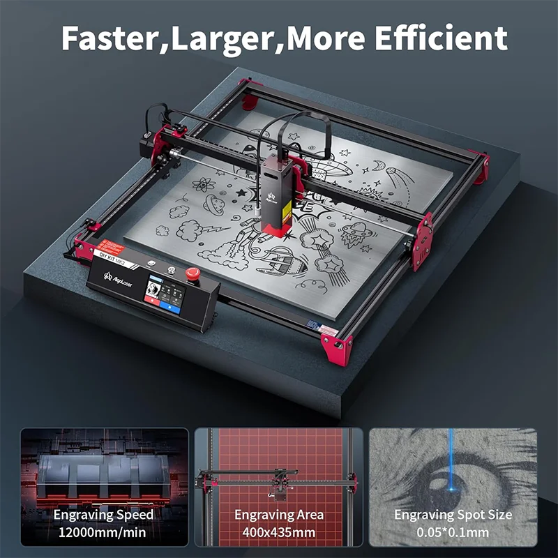 Table 40*43cm CNC Laser Cutter Engraver