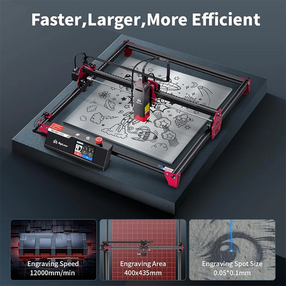 Table 40*43cm CNC Laser Cutter Engraver